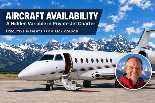 Cleveland private jet aircraft availability explained by Rick Colson